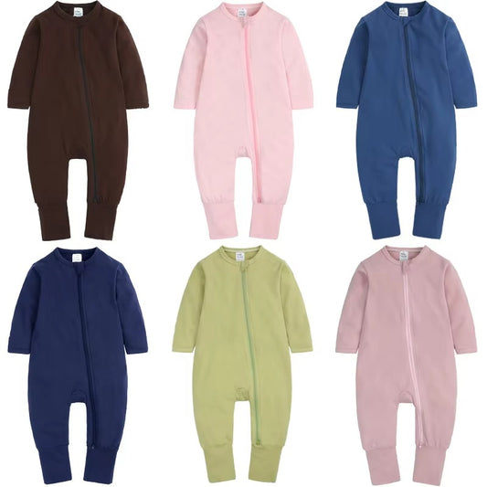 Spring Baby Pajamas – Long Sleeve Romper (Infant/Newborn)