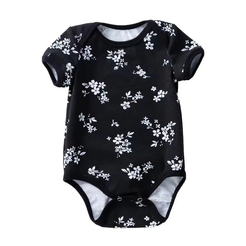2022 Summer Newborn Printed Halter Climbing Suit