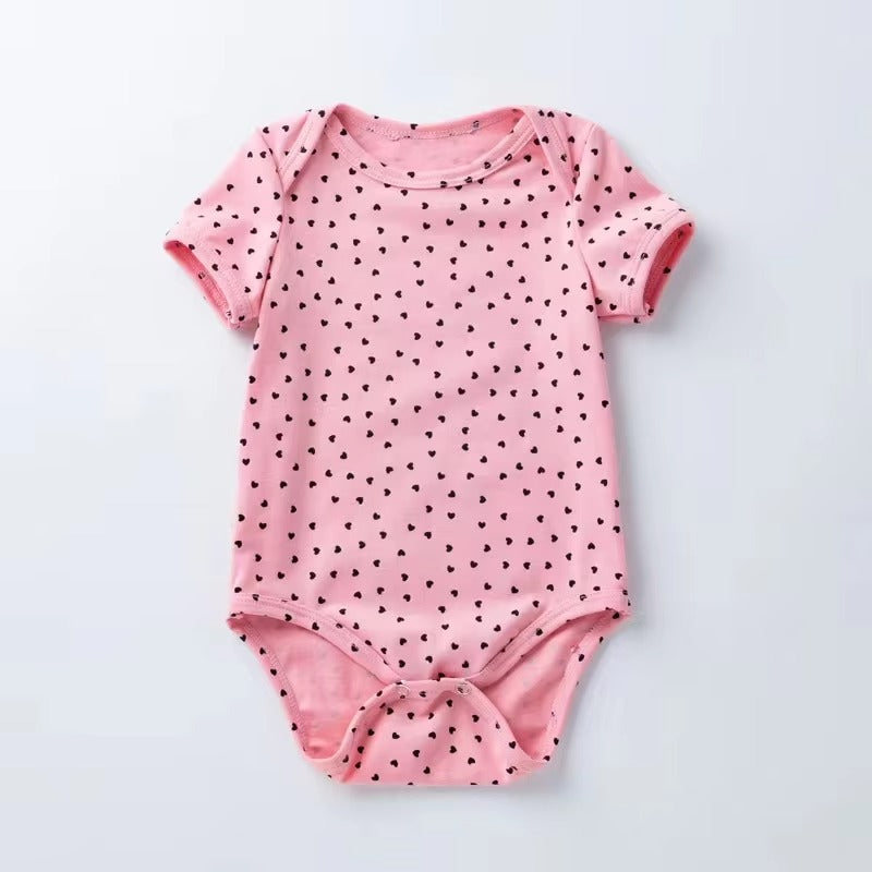 2022 Summer Newborn Printed Halter Climbing Suit