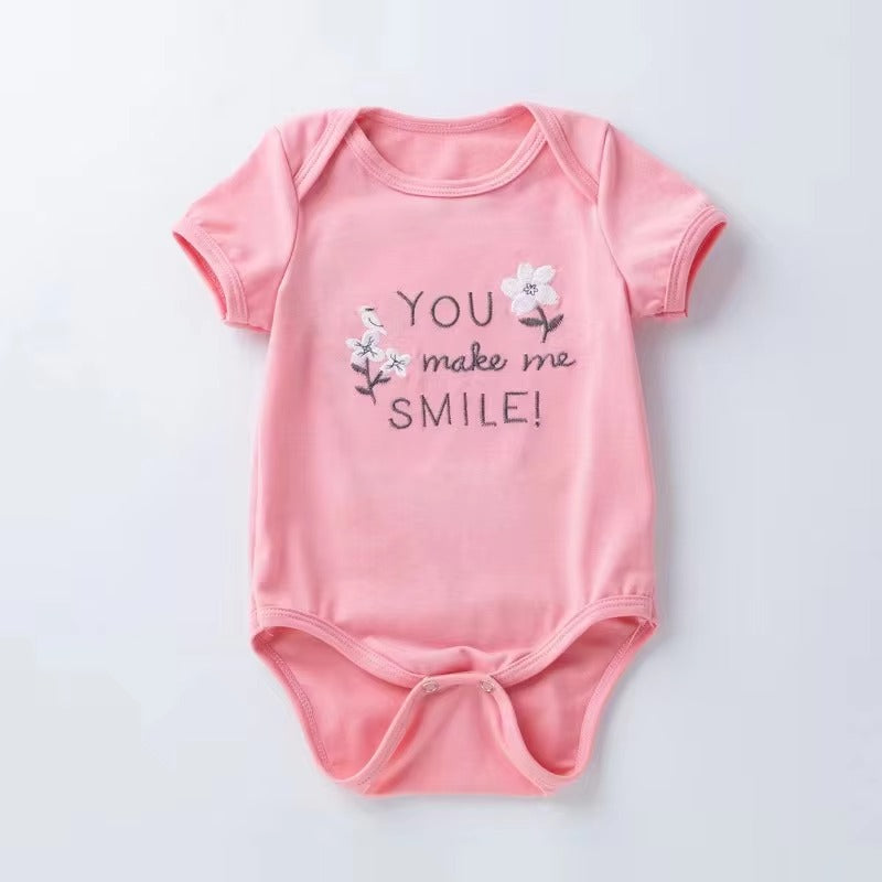 2022 Summer Newborn Printed Halter Climbing Suit