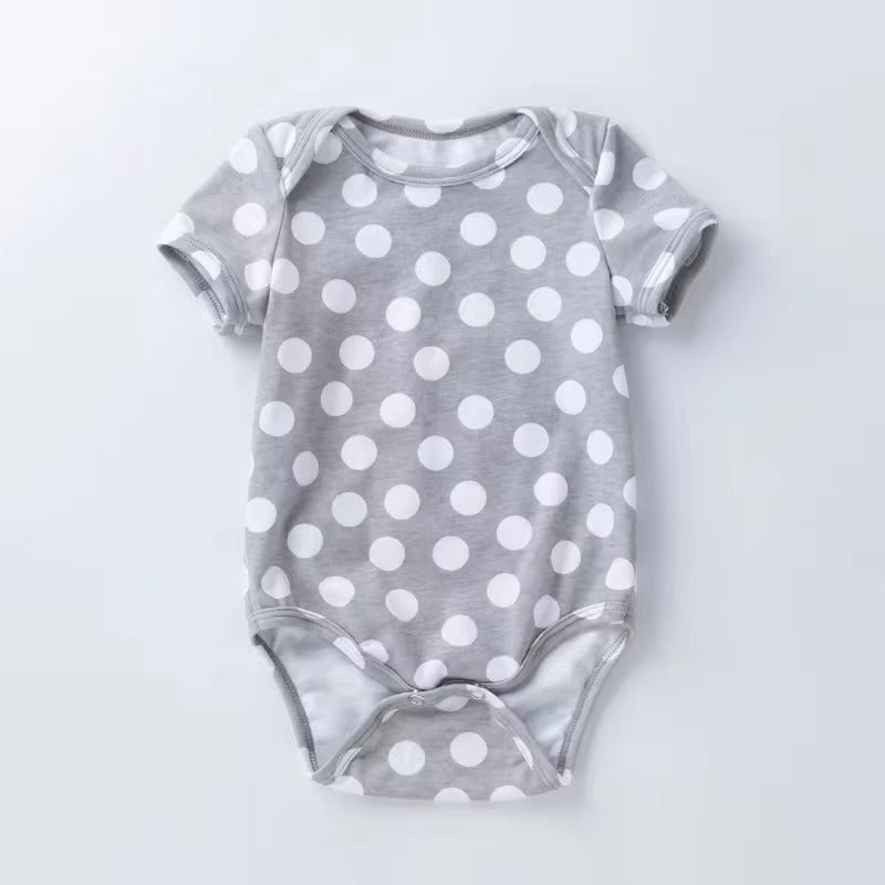 2022 Summer Newborn Printed Halter Climbing Suit