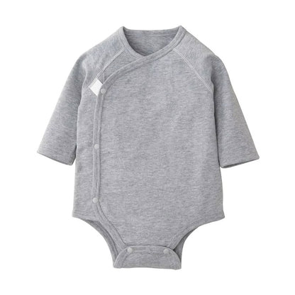 Winter Baby Long-Sleeve Jumpsuit – 100% Cotton, Warm Crawl Suit
