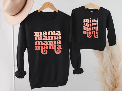 Wholesale Family Matching Hoodies – Mommy & Me, French Terry Fabric