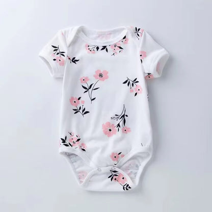 2022 Summer Newborn Printed Halter Climbing Suit