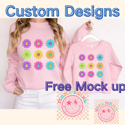 Wholesale Family Matching Hoodies – Mommy & Me, French Terry Fabric