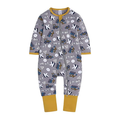 Spring Baby Pajamas – Long Sleeve Romper (Infant/Newborn)